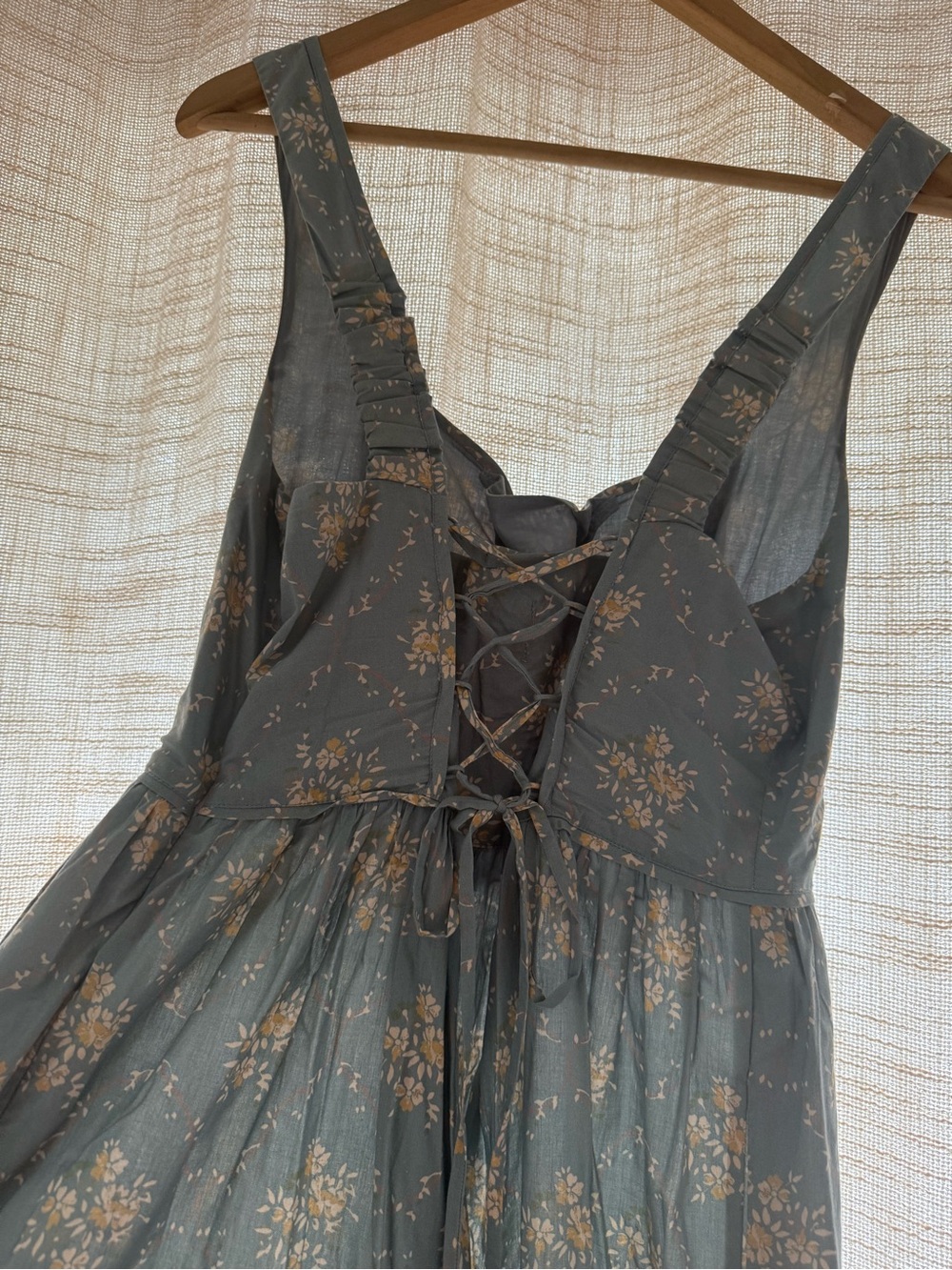 Christy Dawn Adele Dress in spruce bouquet - Picture 6 of 8